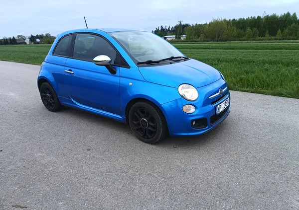 mazowieckie Fiat 500 cena 29600 przebieg: 135000, rok produkcji 2015 z Rawa Mazowiecka